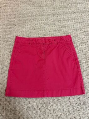 Vineyard Vines Red Skirt